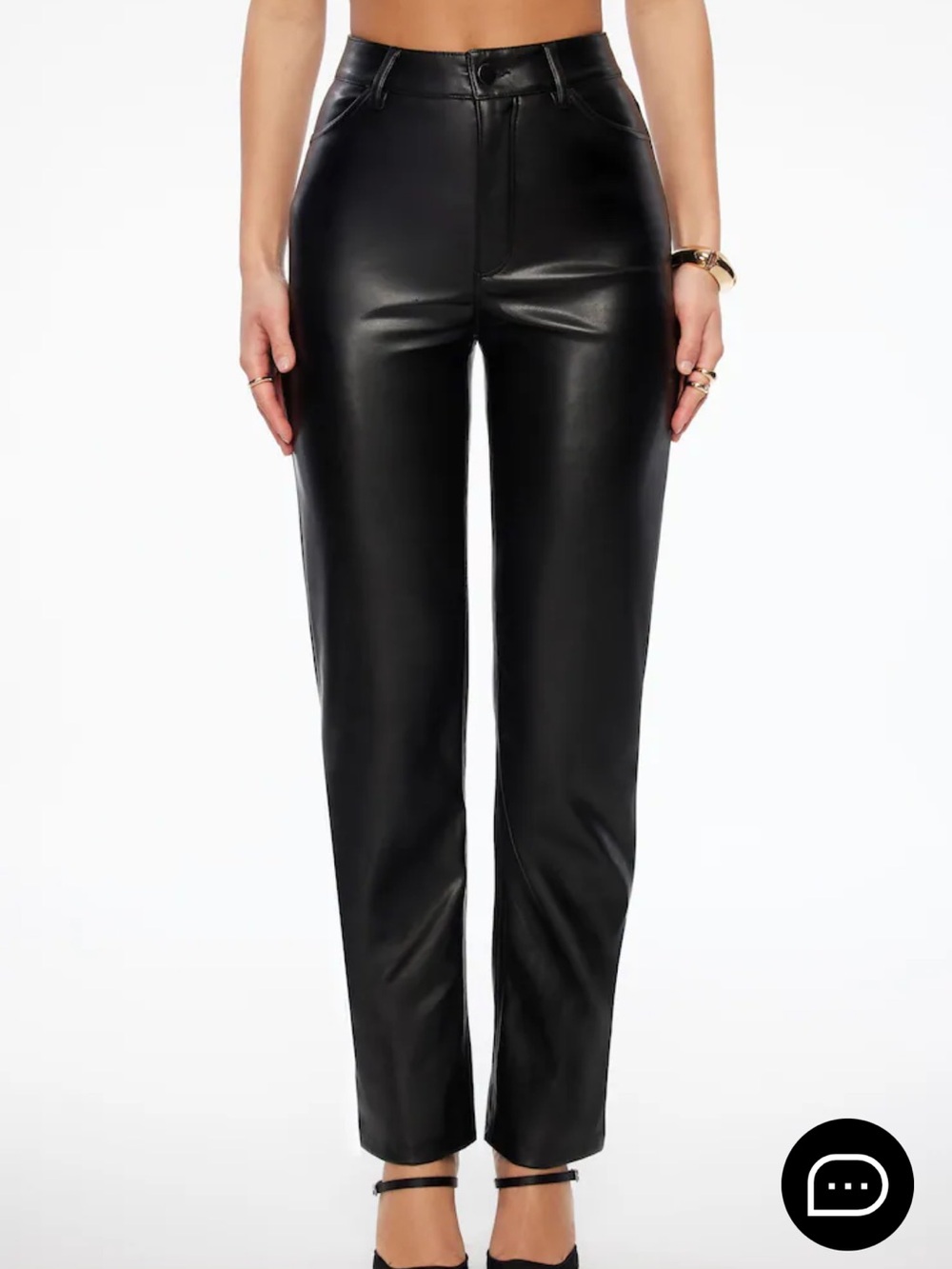 Dynamite Gisele fuax leather pants